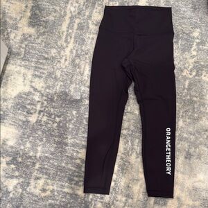 Lululemon x Orange Theory Leggings